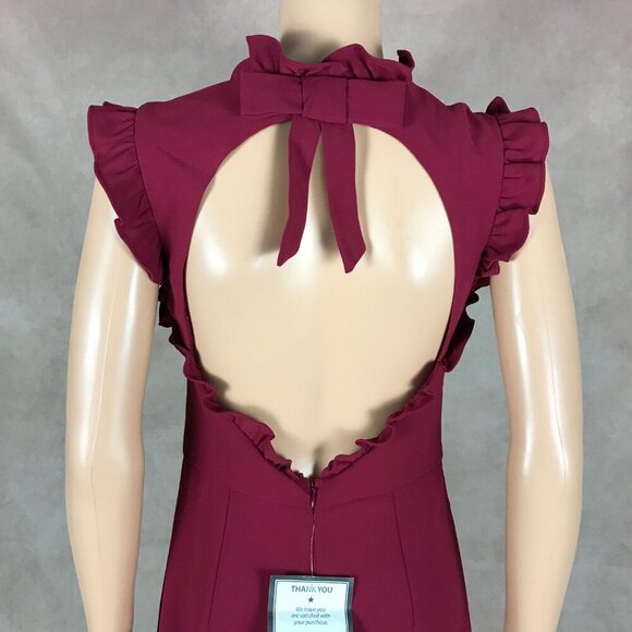 JILL STUART Open Back Ruffled Mini Dress NWT 2 - Picture 11 of 16
